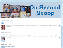 Tablet Screenshot of onsecondscoop.com